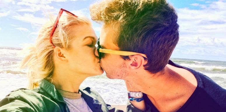 Each Of The Folks Take Turns Kissing